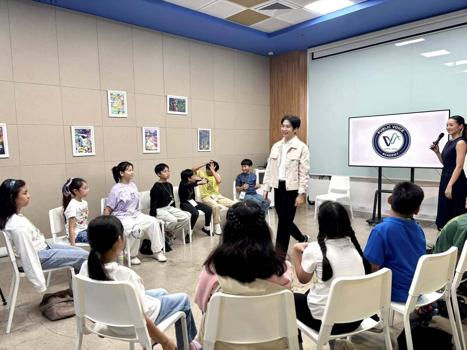 บรรยากาศคลาส Public Voice #23
