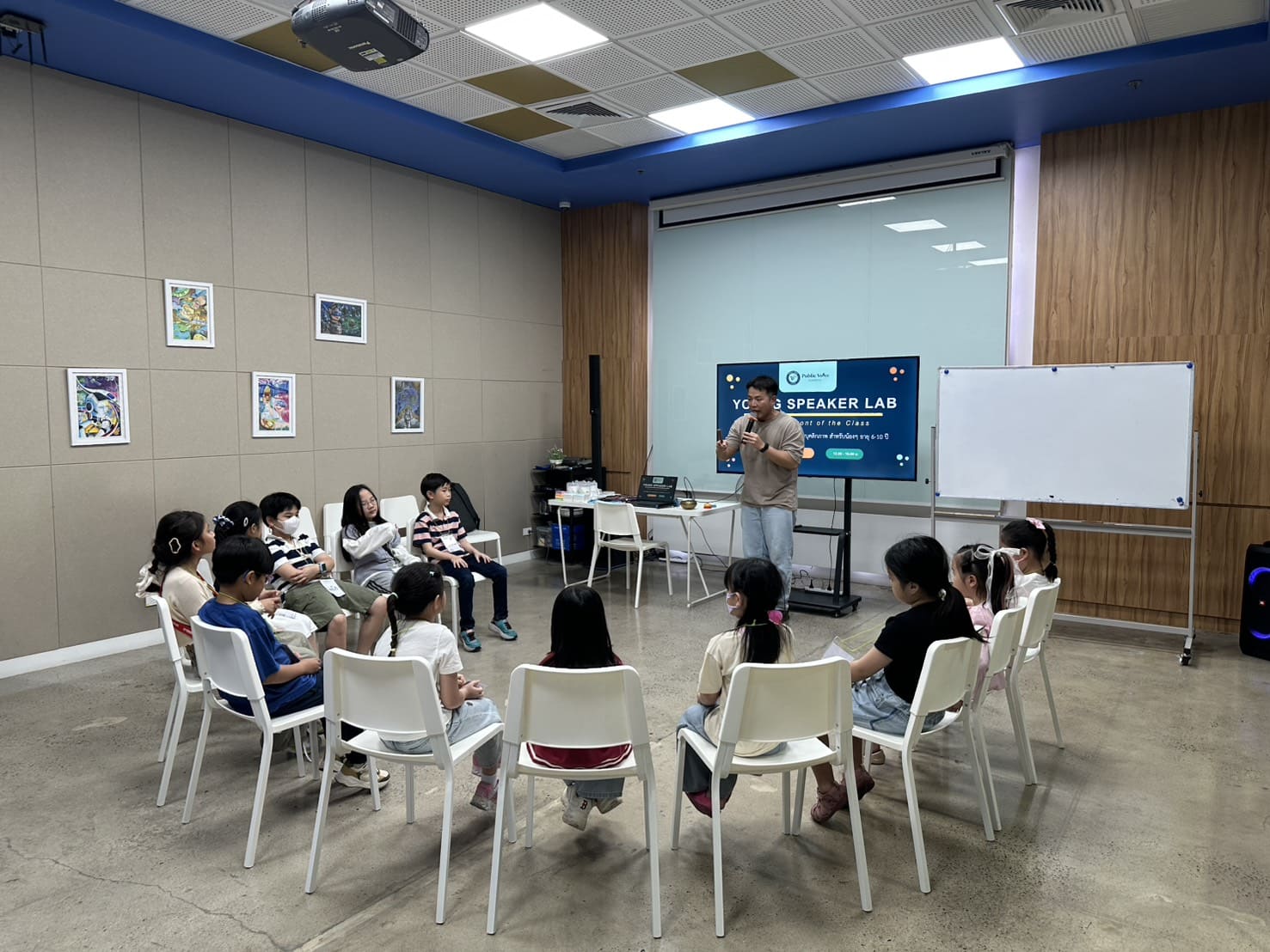 บรรยากาศคลาส Public Voice #12